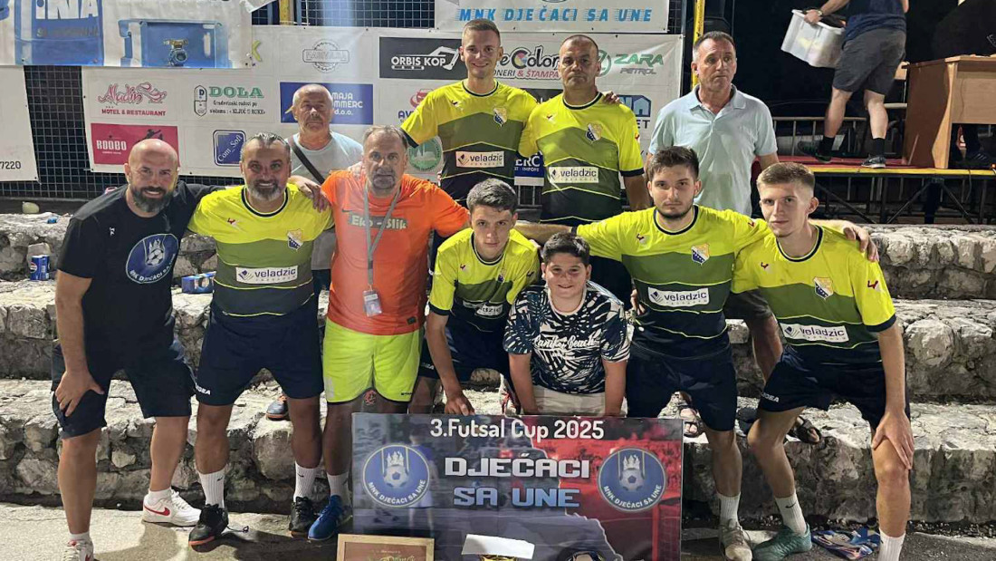 Futsal kup 'Dječaci sa Une' i ove godine okupio brojne ekipe i publiku
