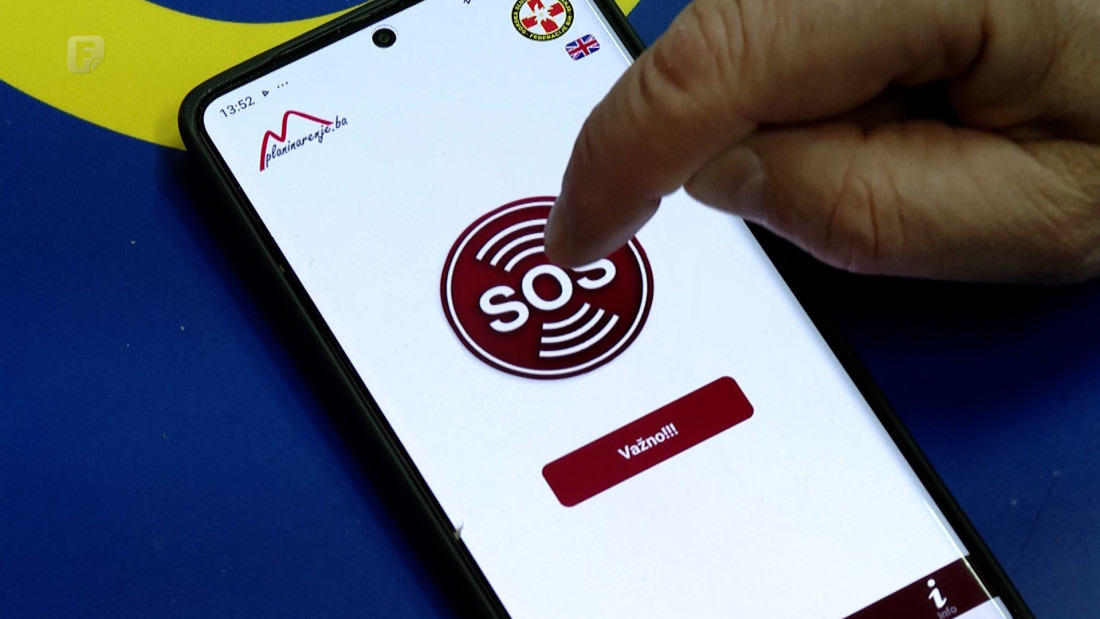 GSS FBiH: SOS aplikacija olakšava akcije potrage i spašavanja