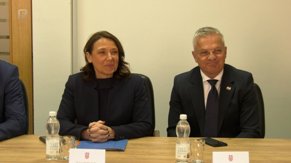 Irena Hrstić u Orašju: Hrvatska nastavlja podršku zdravstvu Posavskog kantona