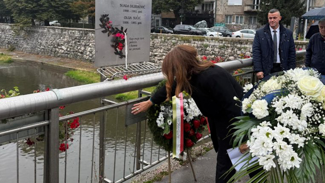 Odata počast Gabrielu Moreni Locatelliju, prvoj italijanskoj žrtvi rata