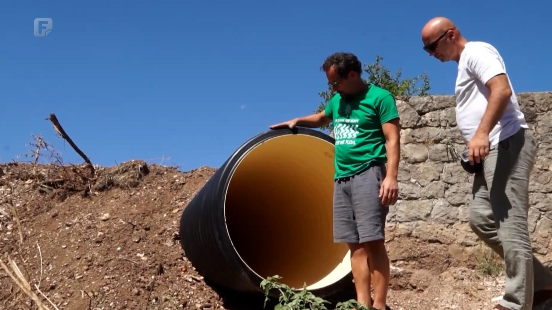 Bunici prijeti zagađenje? Cijev s gradilišta Koridora 5C zabrinula mještane