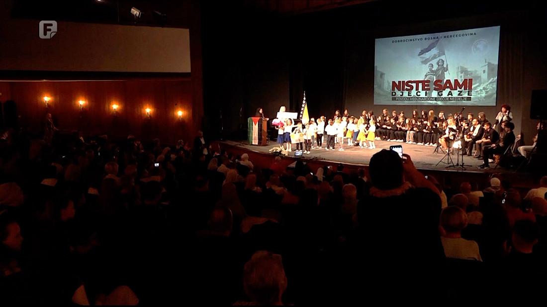 Djeca Zenice i Sarajeva poslala poruku podrške djeci Gaze