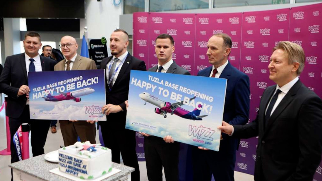 Wizz Air ponovo u Tuzli: Otvorena baza s dva Airbusa A321neo