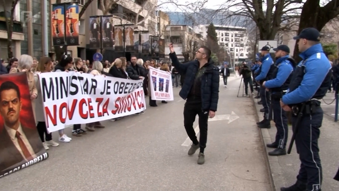 Policija spriječila prilaz Vladi HNK-a, sindikati traže ostavku ministra