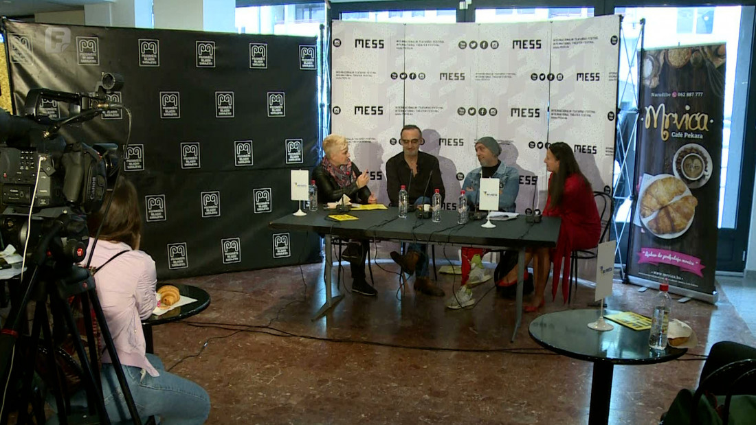 MESS: Susret s akterima predstava 'Ceremonija čaja' i 'Republika Baklava'