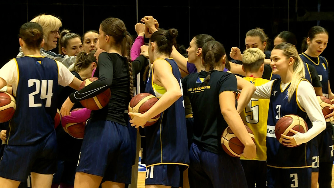 Košarkašice se na Ilidži pripremaju za početak kvalifikacija za EP