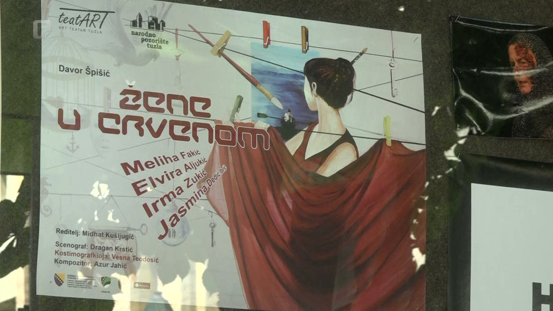 Narodno pozorište Tuzla sezonu zatvara predstavom 'Žene u crvenom'