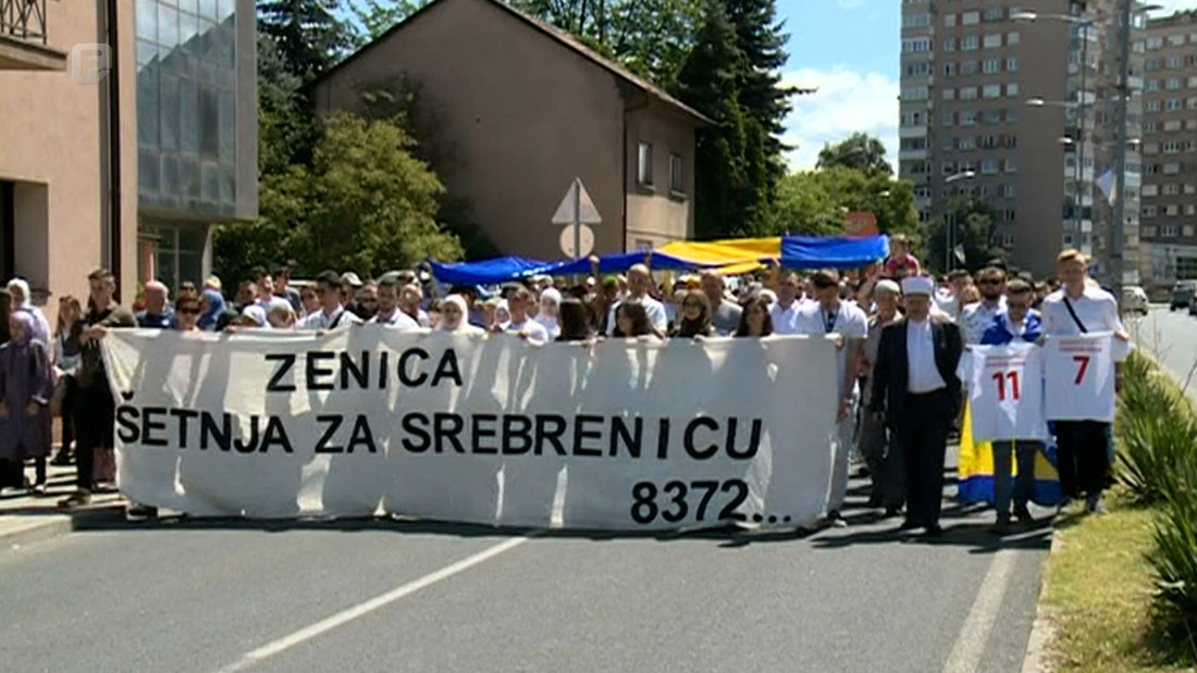 Zeničani i ove godine organizirali 'Šetnju za Srebrenicu' u čast žrtava genocida