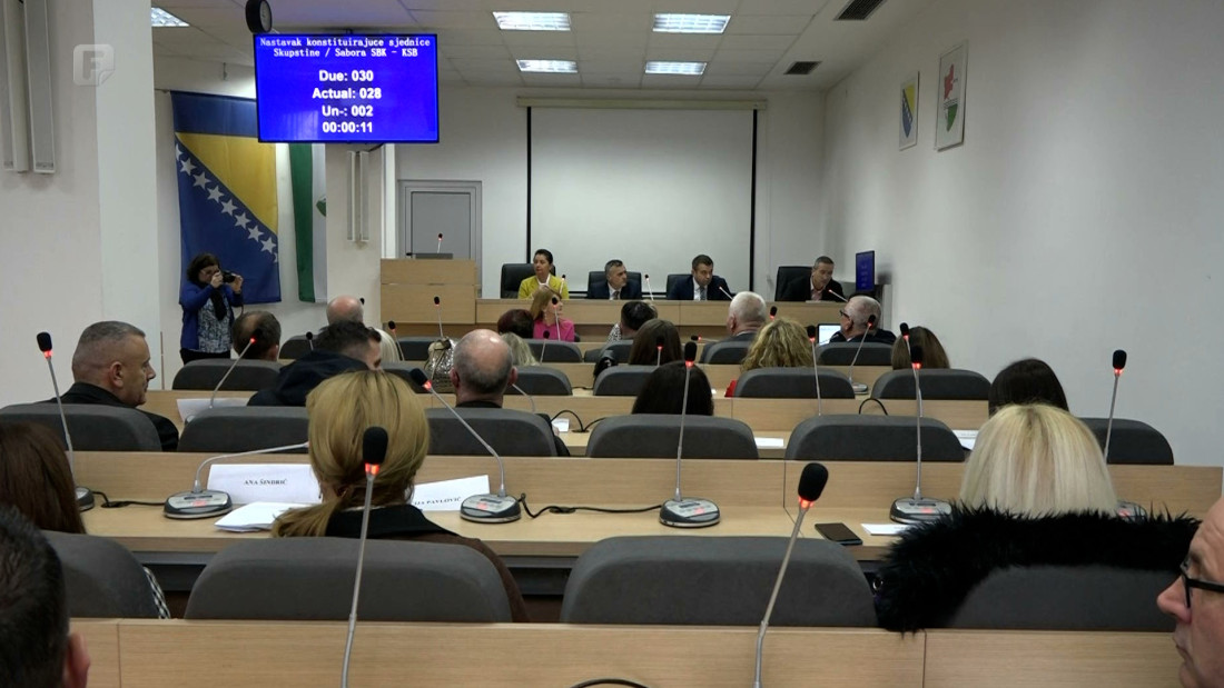 Konstituirana zakonodavna vlast u SBK-u
