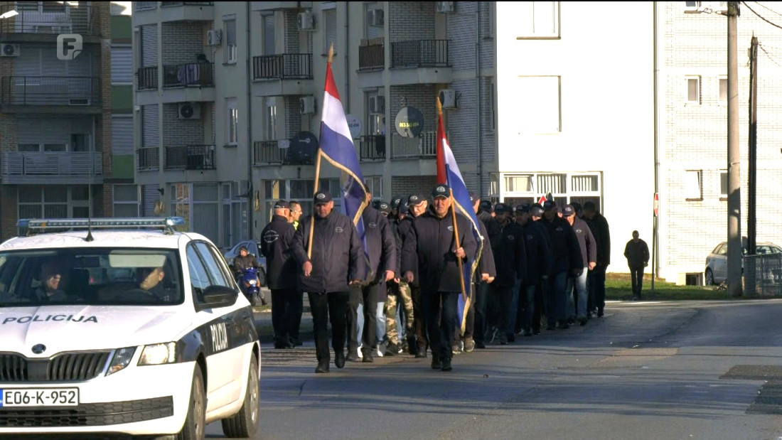 Kolona sjećanja iz Orašja putuje ka Vukovaru