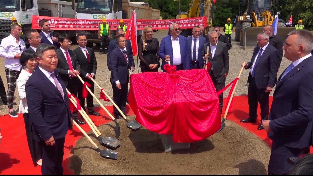 Polaganjem kamena temeljca počela izgradnja dionice autoputa Bijeljina – Brčko