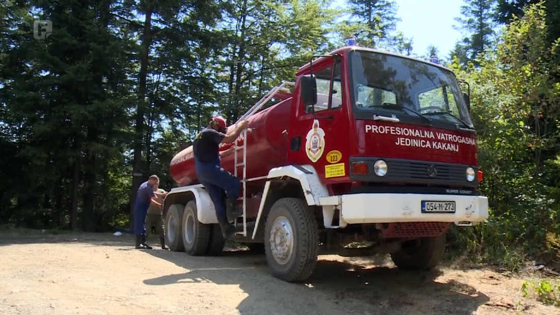 Požar na Crnom vrhu kod Kaknja pod kontrolom