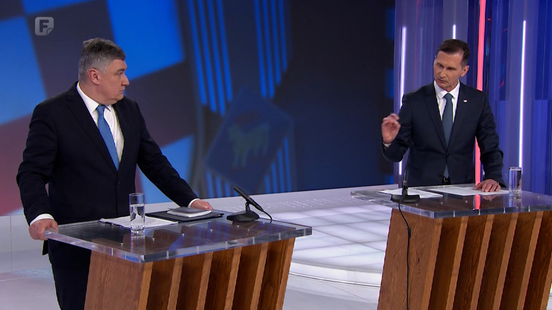 Bosna i Hercegovina i bh. političari u fokusu užarene predsjedničke debate Milanovića i Primorca