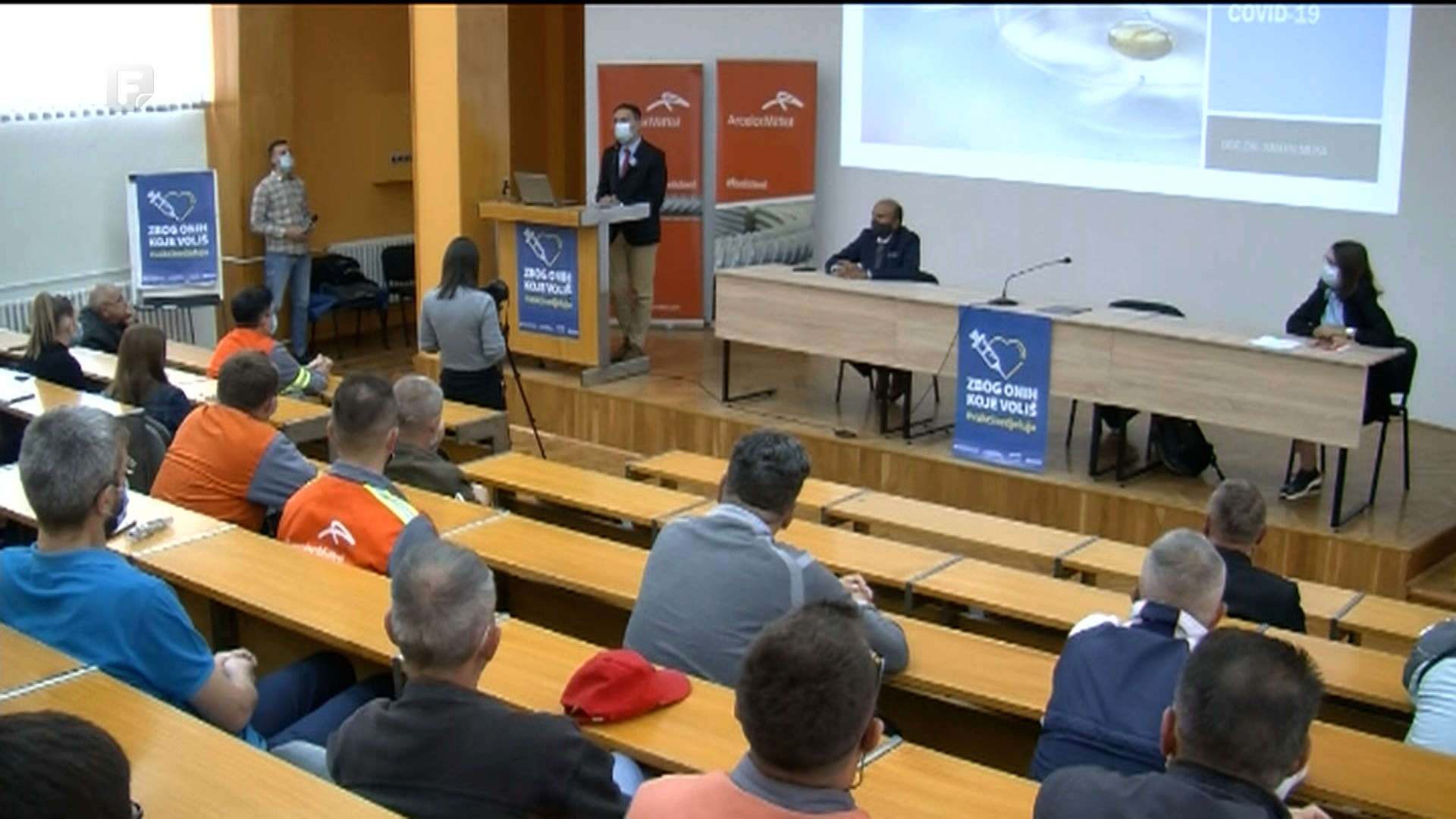 U Zenici predavanje i razgovor o vakcinama protiv covida 19