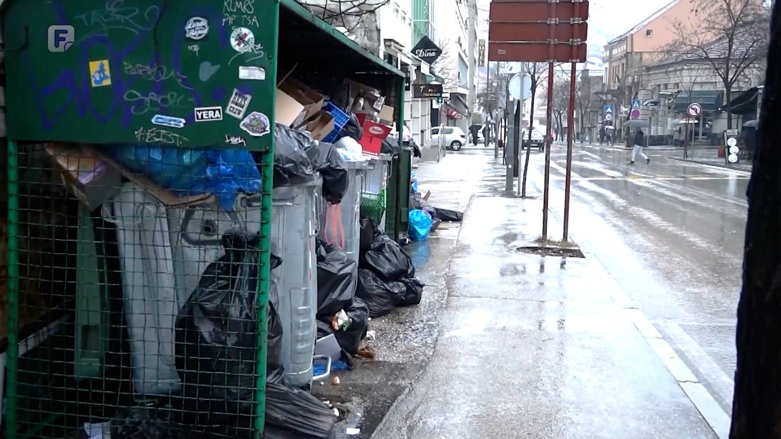 Građani nezadovoljni prikupljanjem otpada u Mostaru, krive politiku i loše upravljanje