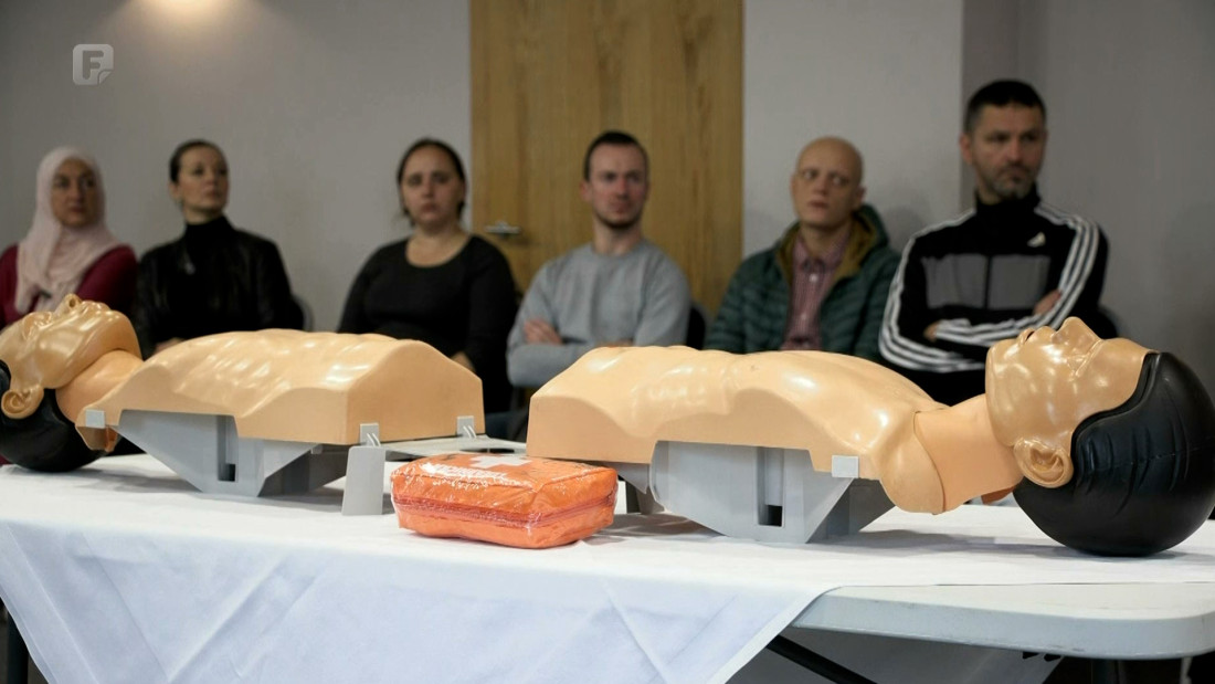 Edukacija iz prve pomoći za bihaćke nastavnike