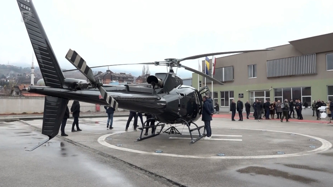 Helikopter Airbus AS350 sletio u Zenicu: ZDK dobio letjelicu vrijednu 8,2 miliona KM