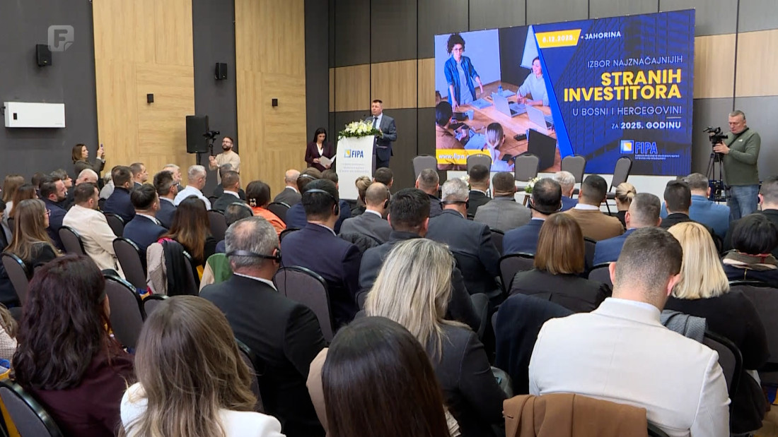 Dodijeljena priznanja za 12 najvećih stranih investitora u BiH