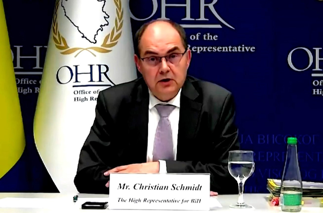 Schmidt: Ozbiljne prijetnje po teritorijalni integritet BiH dolaze od lidera RS-a