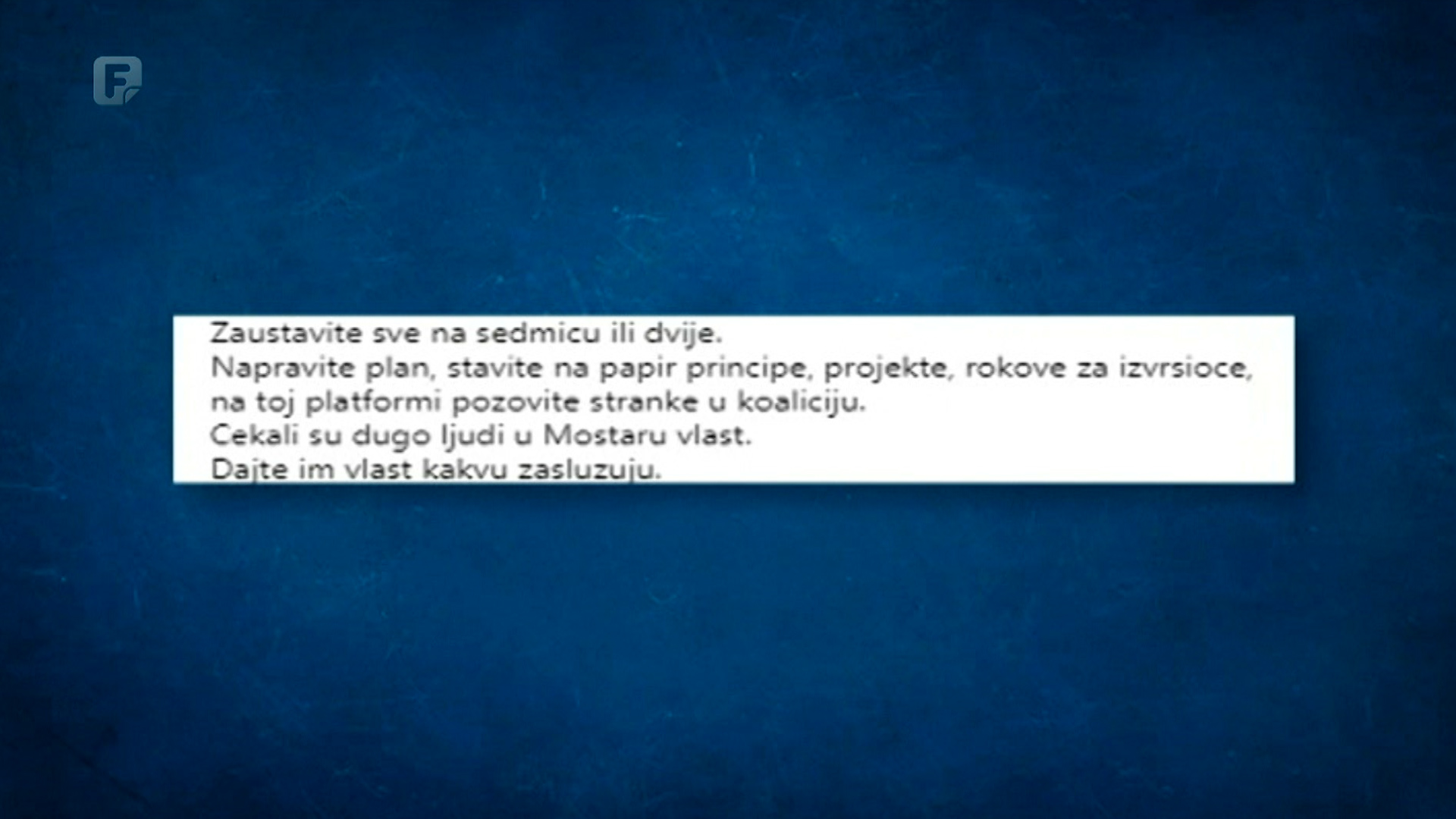 Konaković pozvao Izetbegovića da zaustavi proces izbora gradonačelnika Mostara