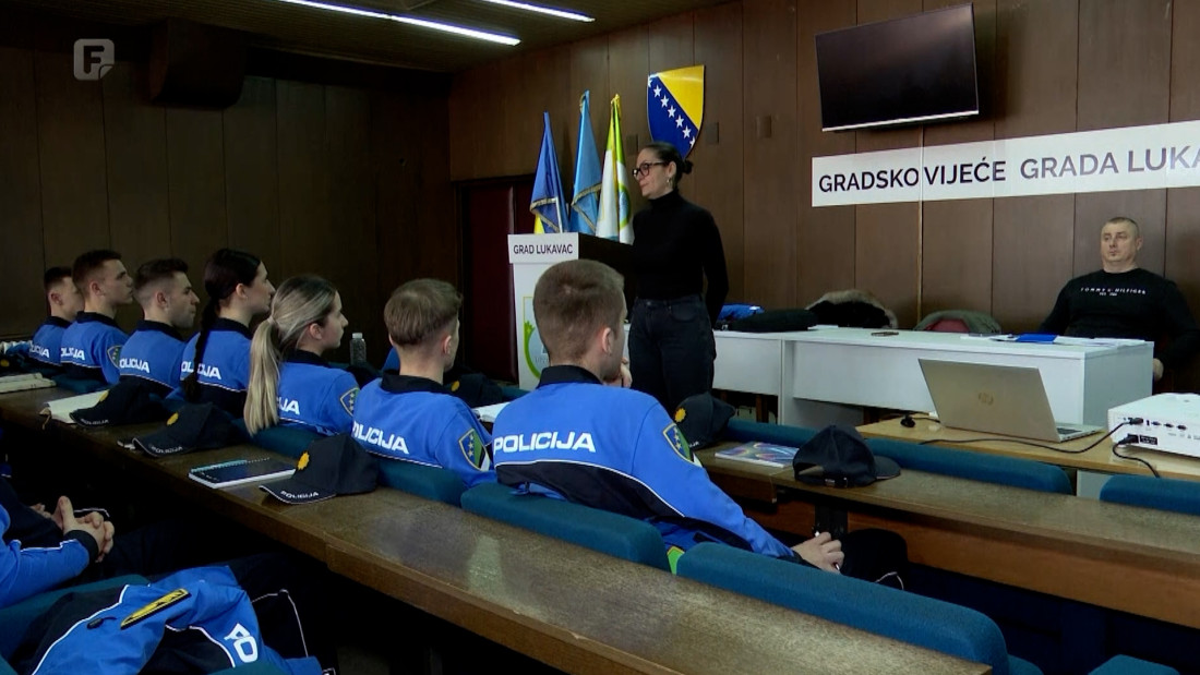 Mladi policajci u Tuzlanskom kantonu prolaze dodatnu stručnu edukaciju