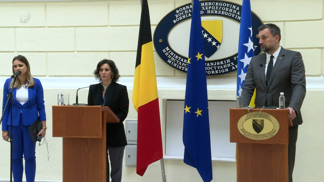 Konaković - Lahbib: Belgija pruža kontinuiranu podršku evropskom putu BiH