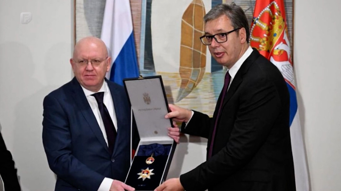 Vučić odlikovao ambasadora Rusije pri UN-u