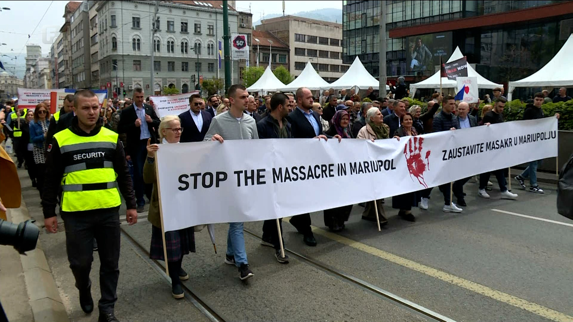 U Sarajevu skup podrške Ukrajini: Zaustavite masakr u Mariupolju