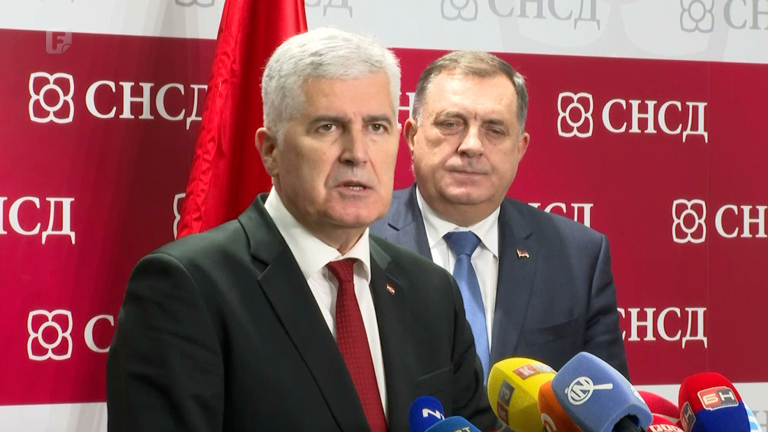 U četvrtak sastanak SNSD-a i HDZ-a sa strankama 'Osmorke'