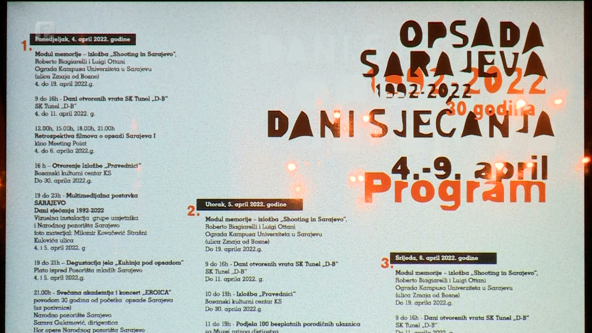 Godišnjica početka opsade aktuelnija je nego ikada