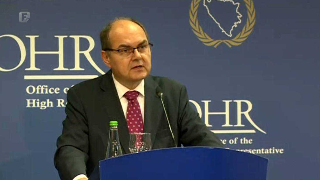 Schmidt poništio odluke NSRS-a i donio izmjene Krivičnog zakona BiH