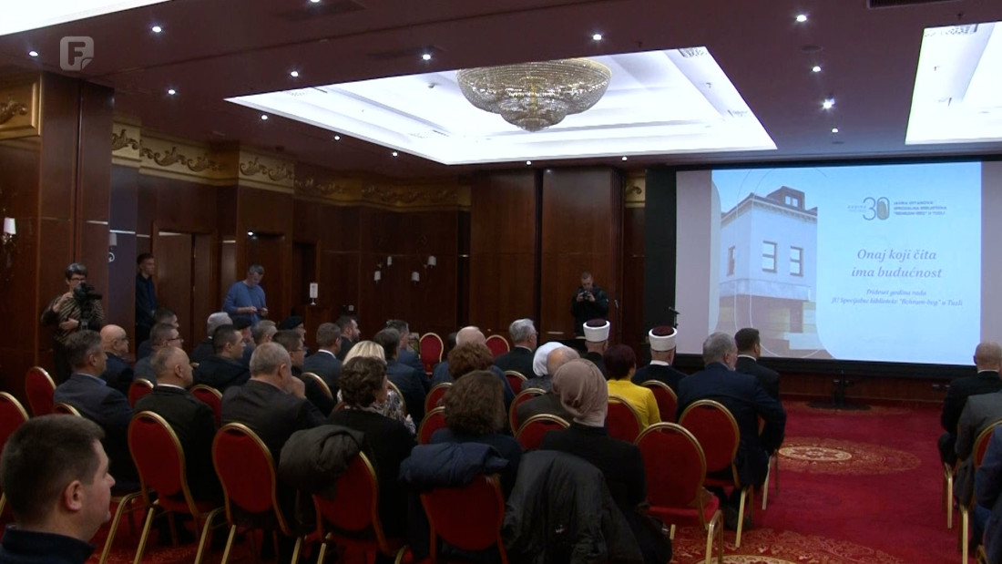 Akademija povodom 30. godišnjice osnivanja biblioteke "Behram-beg" u Tuzli