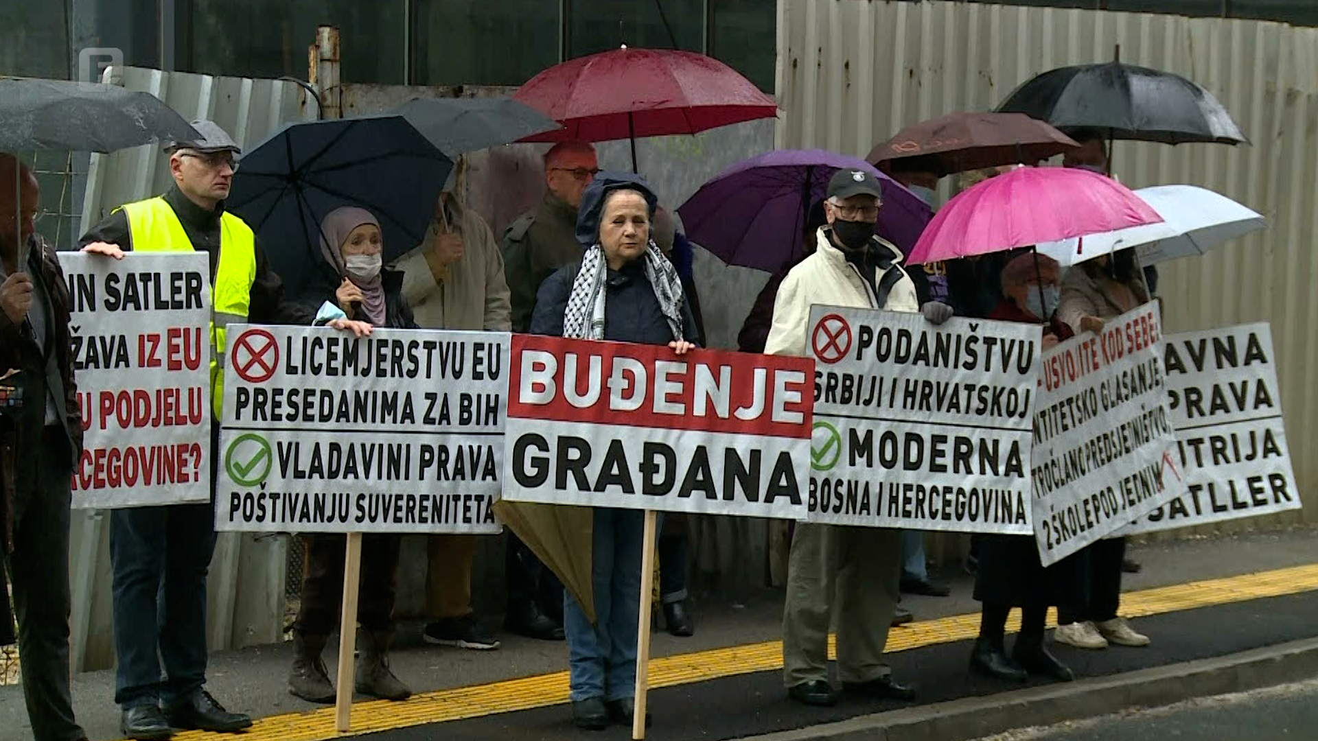 Nakon OHR-a i Ambasade SAD-a, protesti pred zgradom Delegacije EU