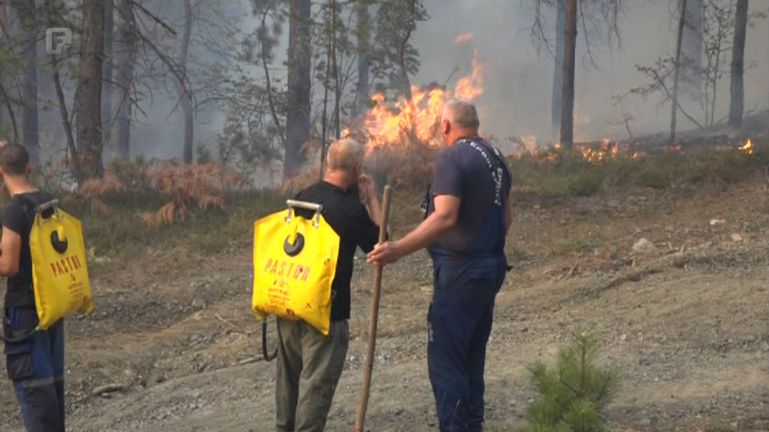 Požar kod Maglaja i dalje aktivan, vatra zaprijetila naselju Ošve