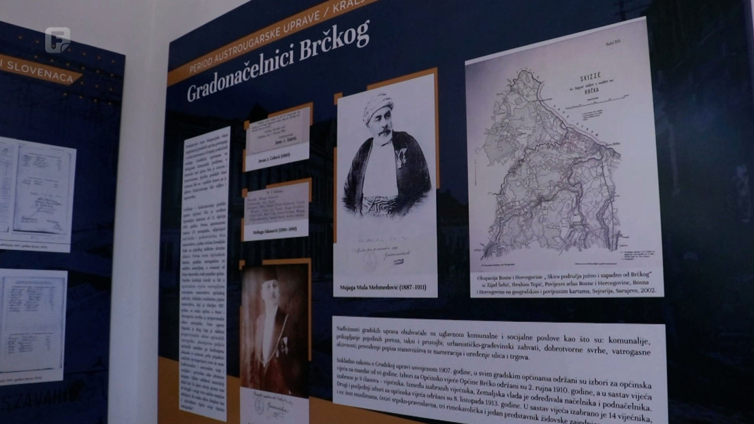 U Gradskoj vijećnici otvorena izložba '(Grado)načelnici i upravitelji Brčkog (1878-2023)'