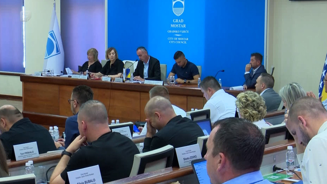 GV Grada Mostara usvojilo deset zaključaka, odbijen prijedlog o provedbi plana prilagodbe deponija