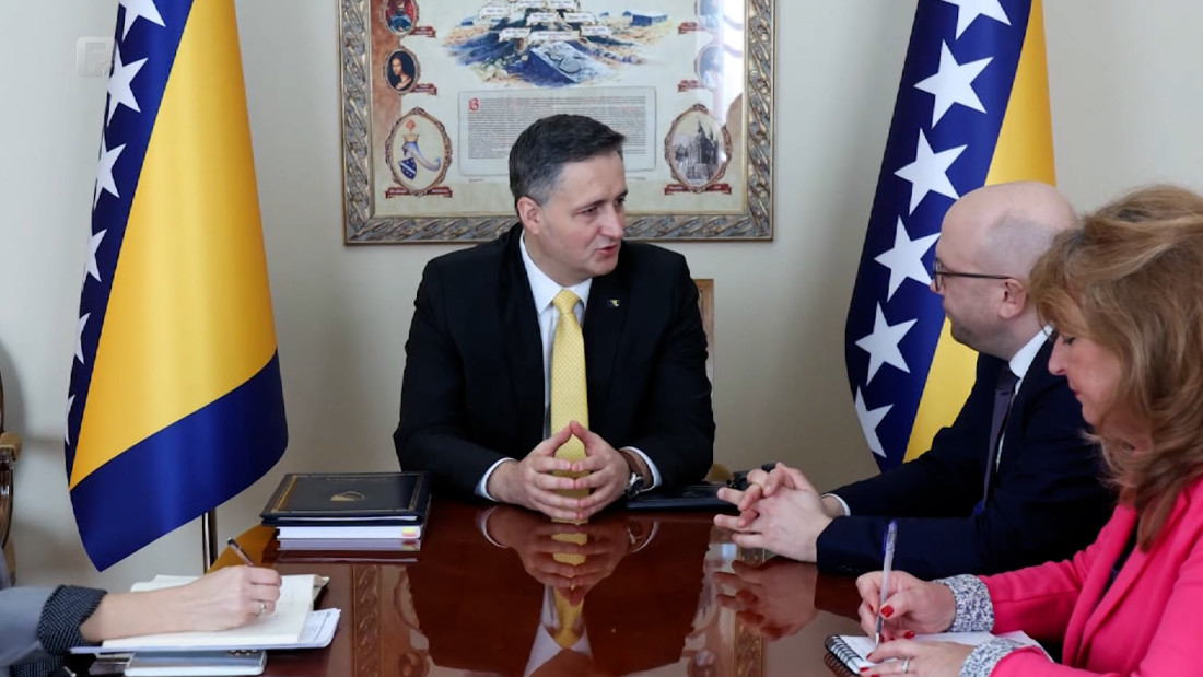 Bećirović sa Zaracinom: Njemačka će nastaviti pružati snažnu podršku BiH