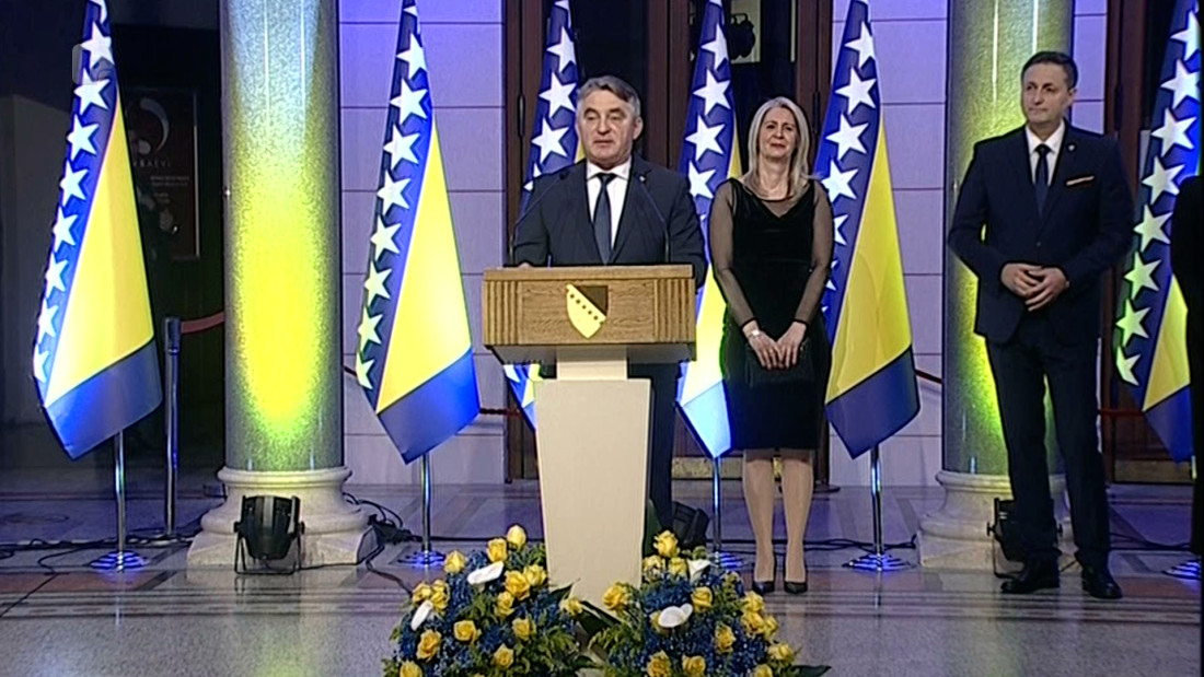 Komšić i Bećirović upozorili na trajanje borbe za nezavisnost države