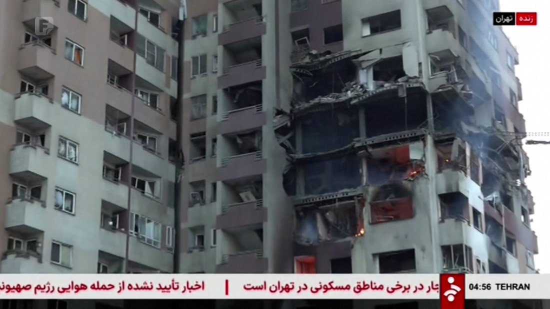 U izraelskim napadima na Iran pogođene vojne lokacije i ciljevi u stambenim područjima