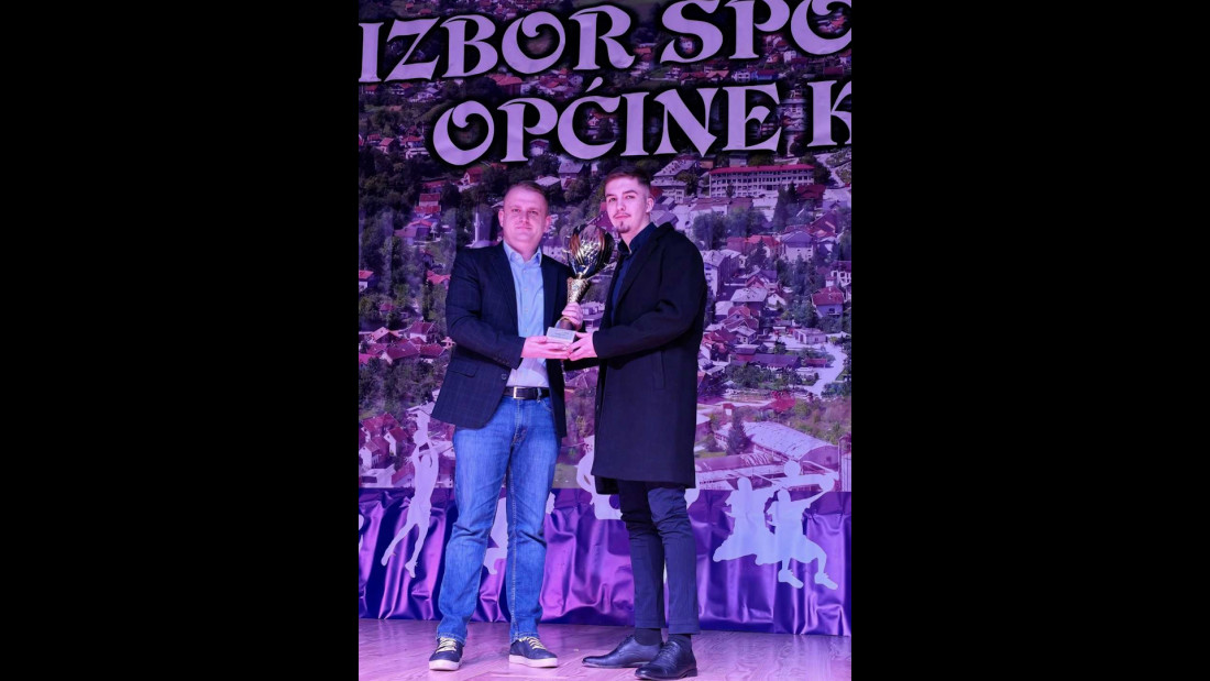Održan izbor najboljeg sportiste Ključa 2024: Titulu sportiste godine ponio je Anes Amidžić