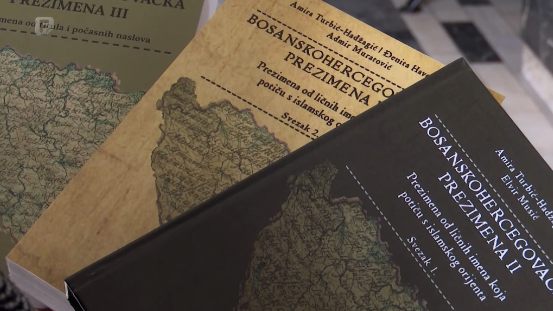 Promovirane prve knjige edicije 'Bosanskohercegovačka prezimena'