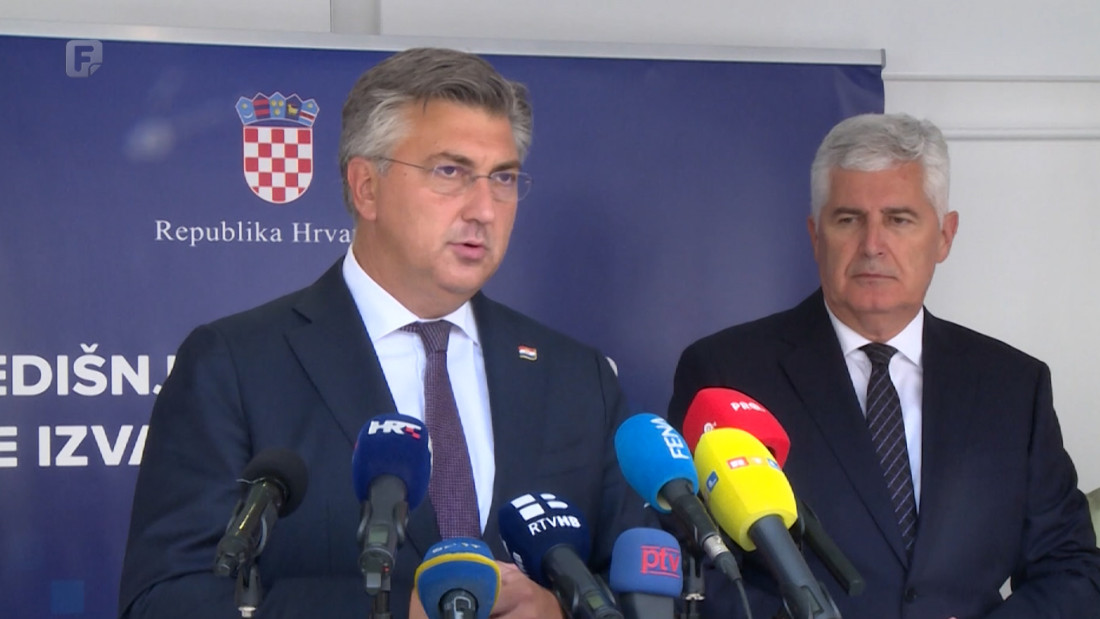 Plenković u Mostaru, potpisani ugovori vrijedni 6,5 miliona eura