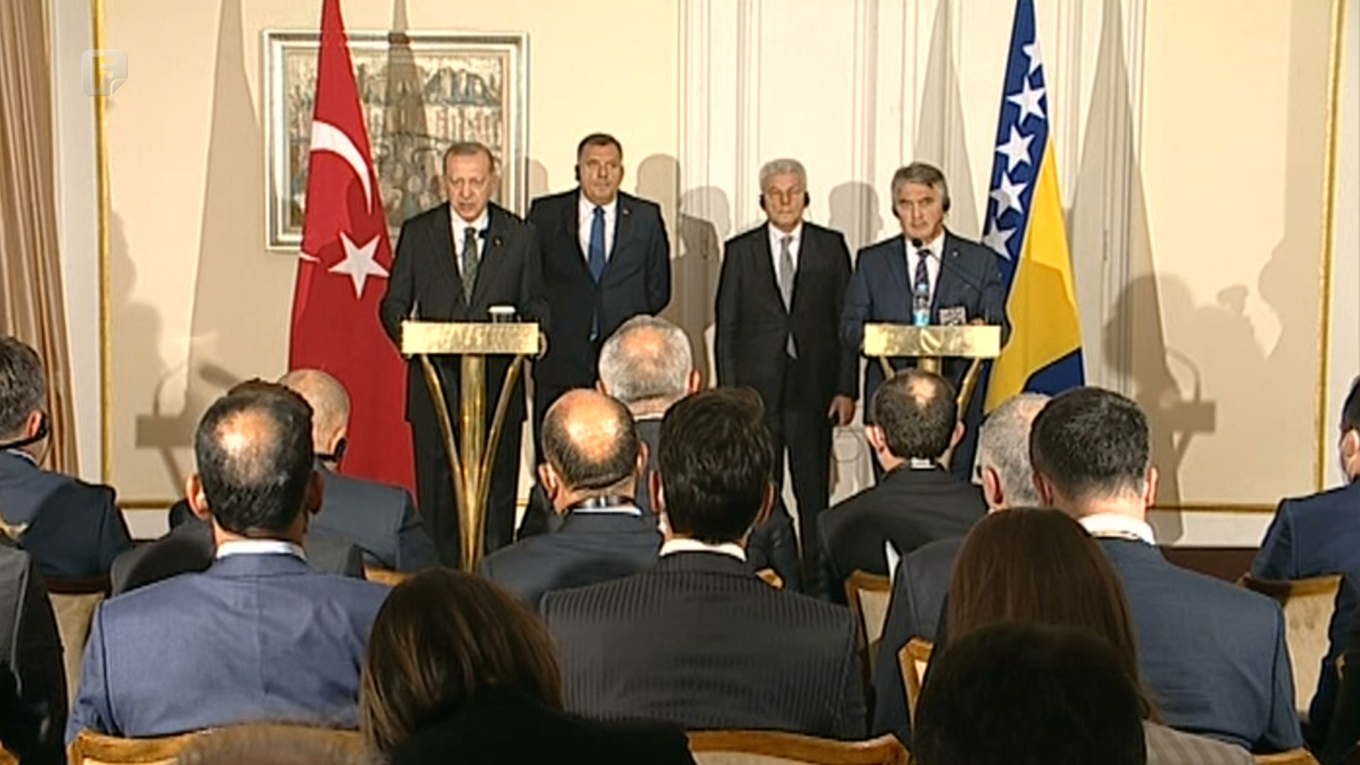 Erdogan s članovima Predsjedništva BiH: Dogovoreno intenziviranje saradnje