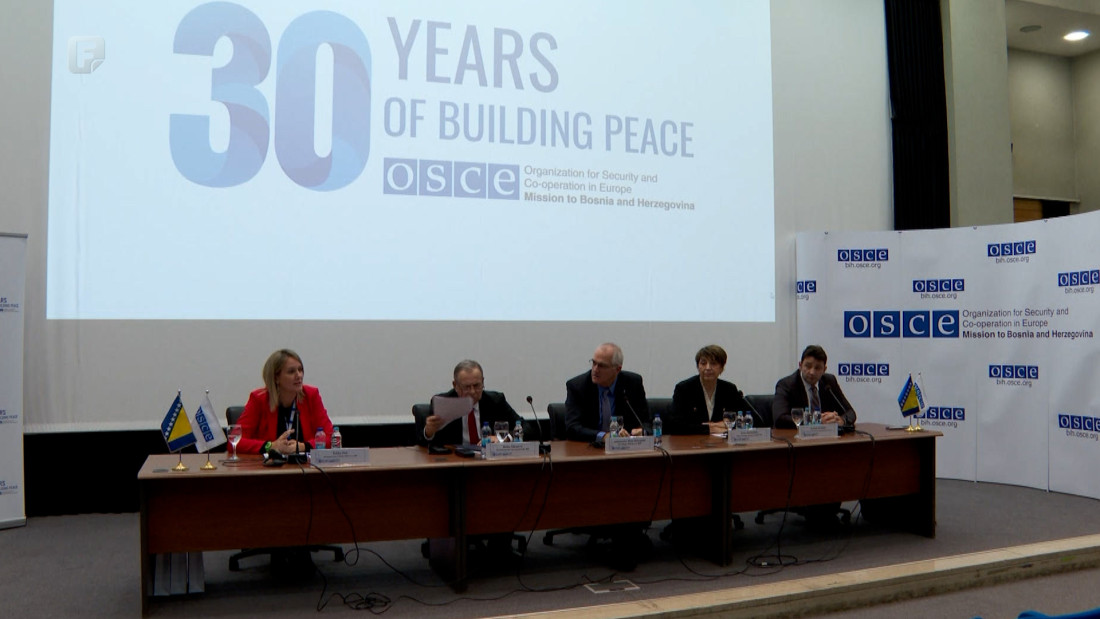 Tri decenije Misije OSCE-a u BiH: Partnerstvo u izgradnji mira, demokratije i institucija