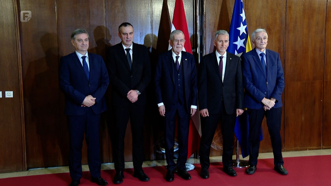 Van der Bellen s rukovodstvom PSBiH: Austrija snažan zagovornik evropskog puta BiH