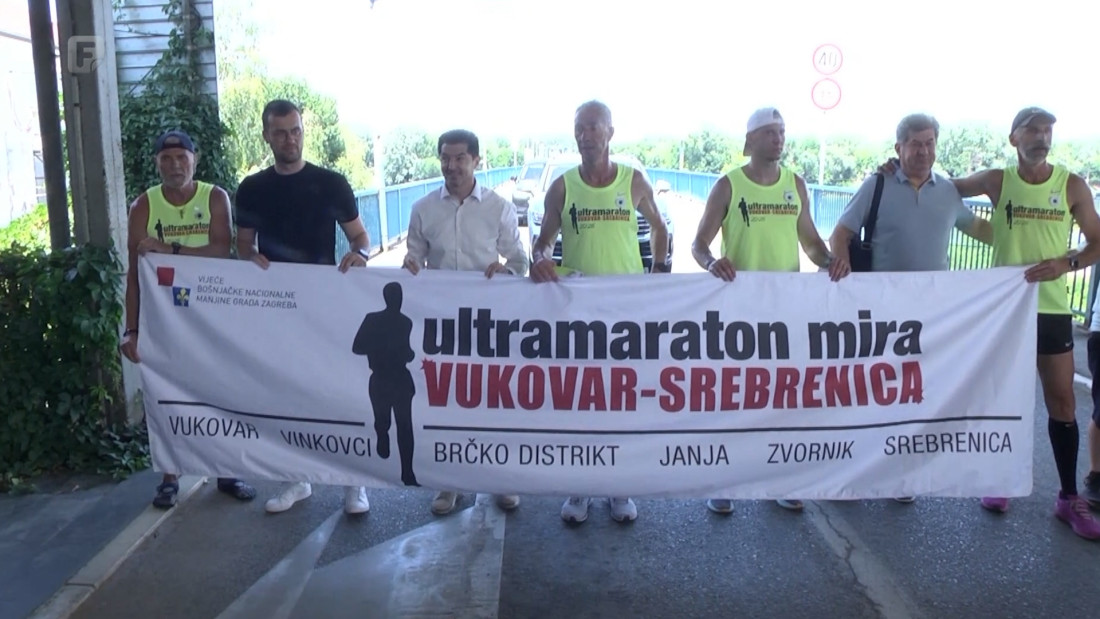 U Brčko stigli ultramaratonci iz Vukovara
