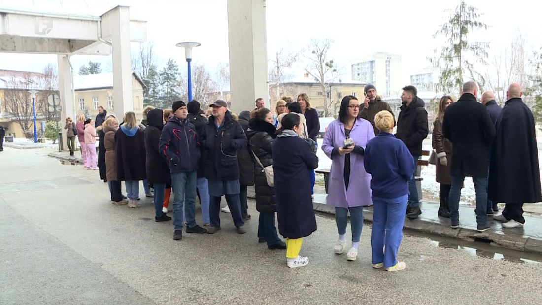 Štrajk upozorenja radnika KCUS-a