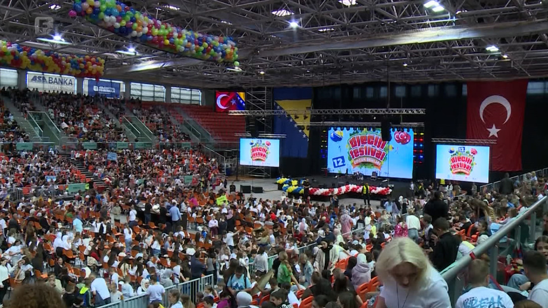 Dječiji festival u Zenici okupio 6.000 mališana iz cijele BiH