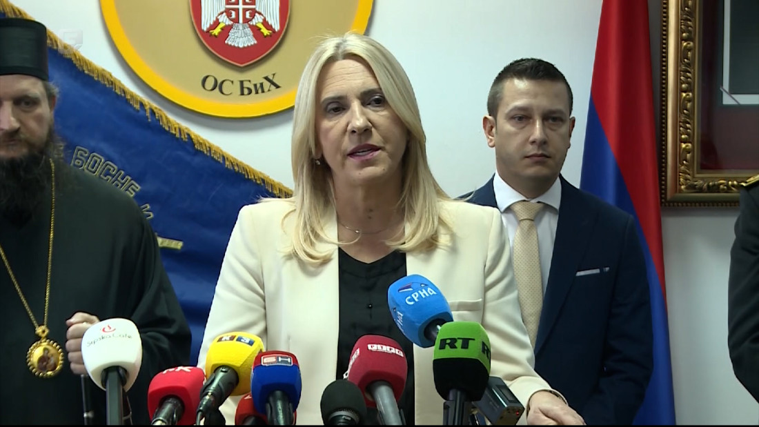 Prijem povodom pravoslavnog Božića u kasarni OSBiH 'Kozara'