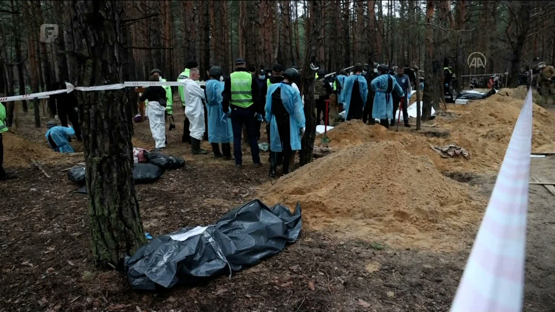Svijet užasnut izvještajima o masovnoj grobnici kod Izjuma